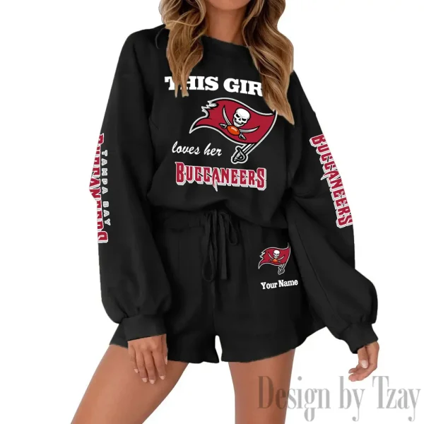 Tampa Bay Buccaneers Fashionable Casual Women's Sweatsuit New 2025 SPTW2POSS058 - Image 8