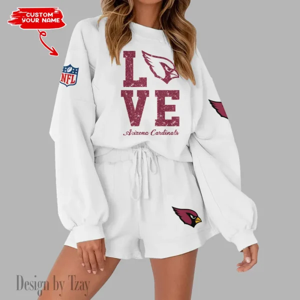 Arizona Cardinals Fashionable Casual Women's Sweatsuit New 2025 SPTW2POSS097 - Image 2