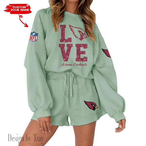 Arizona Cardinals Fashionable Casual Women's Sweatsuit New 2025 SPTW2POSS097 - Image 3