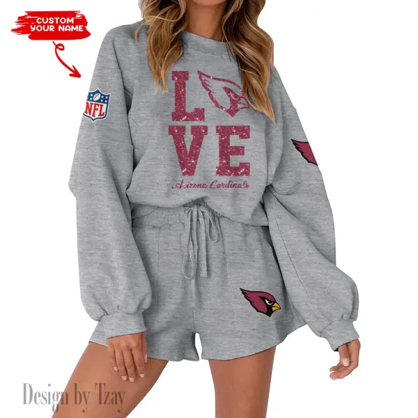 Arizona Cardinals Fashionable Casual Women's Sweatsuit New 2025 SPTW2POSS097 - Image 4