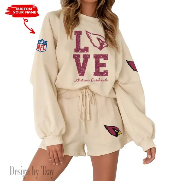 Arizona Cardinals Fashionable Casual Women's Sweatsuit New 2025 SPTW2POSS097 - Image 6