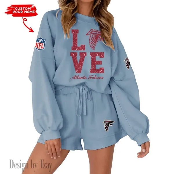Atlanta Falcons Fashionable Casual Women's Sweatsuit New 2025 SPTW2POSS098 - Image 5