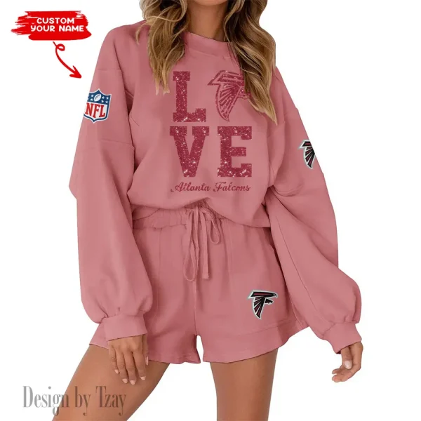 Atlanta Falcons Fashionable Casual Women's Sweatsuit New 2025 SPTW2POSS098 - Image 7