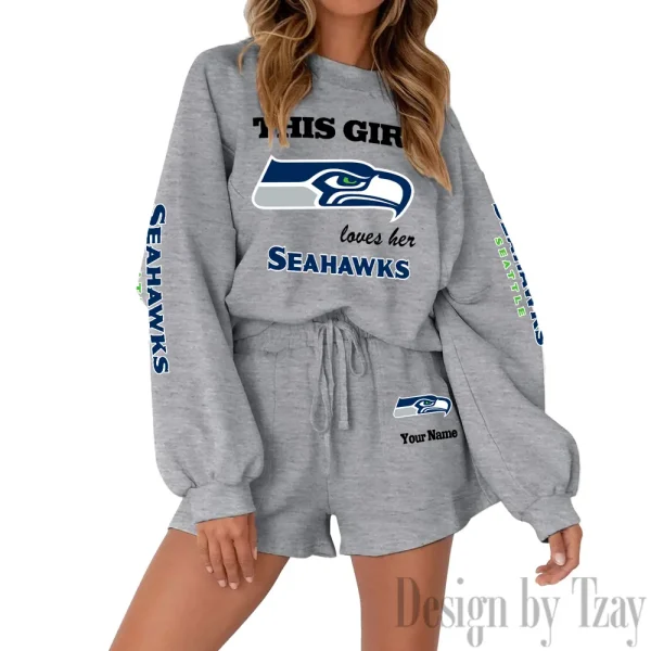 Seattle Seahawks Fashionable Casual Women's Sweatsuit New 2025 SPTW2POSS064 - Image 6