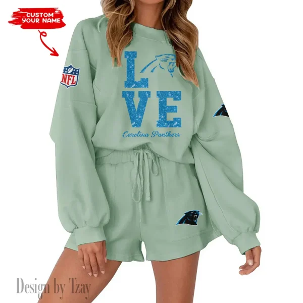 Carolina Panthers Fashionable Casual Women's Sweatsuit New 2025 SPTW2POSS101 - Image 5