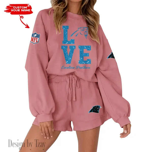 Carolina Panthers Fashionable Casual Women's Sweatsuit New 2025 SPTW2POSS101 - Image 7
