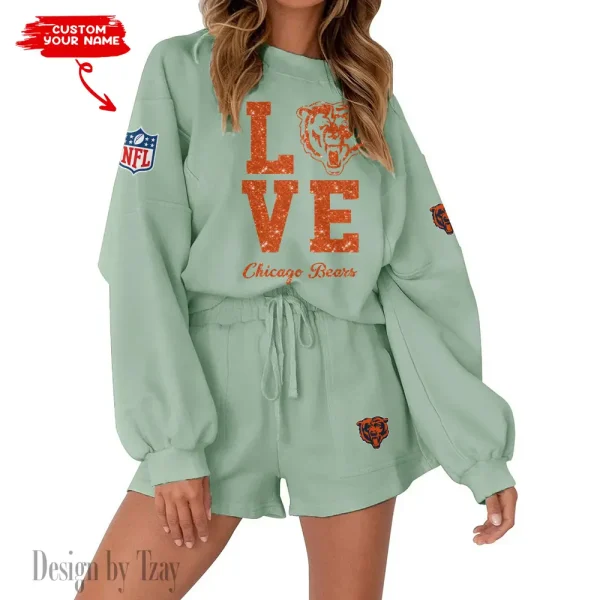 Chicago Bears Fashionable Casual Women's Sweatsuit New 2025 SPTW2POSS102