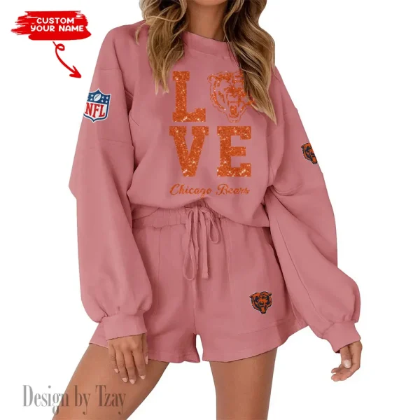 Chicago Bears Fashionable Casual Women's Sweatsuit New 2025 SPTW2POSS102 - Image 6