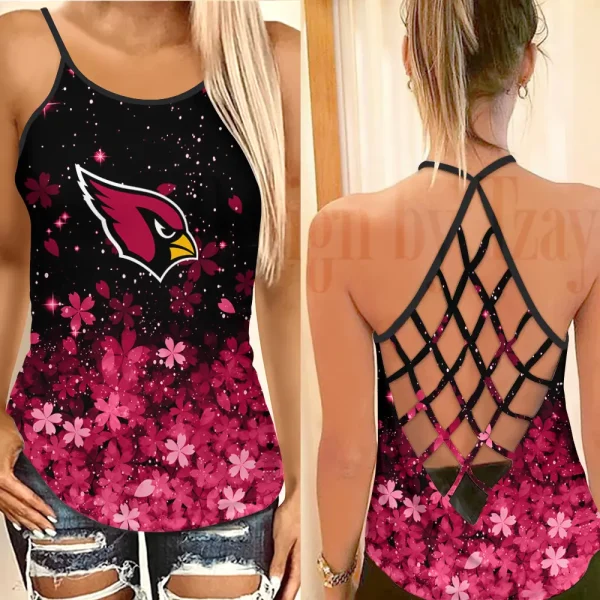 Arizona Cardinals Summer Women Backless Tops Trending 2025 BGCCTANK283