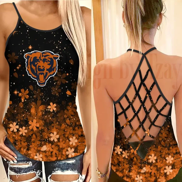 Chicago Bears Summer Women Backless Tops Trending 2025 BGCCTANK288