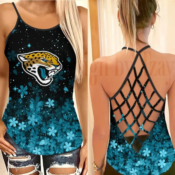 Jacksonville Jaguars Summer Women Backless Tops Trending 2025 BGCCTANK297