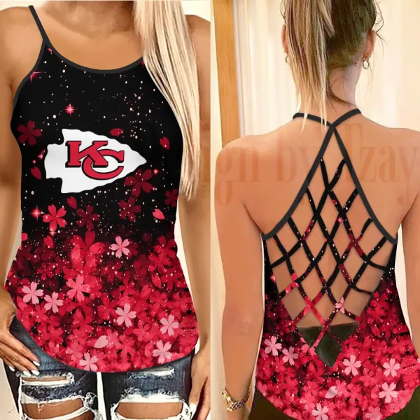 Kansas City Chiefs Summer Women Backless Tops Trending 2025 BGCCTANK298