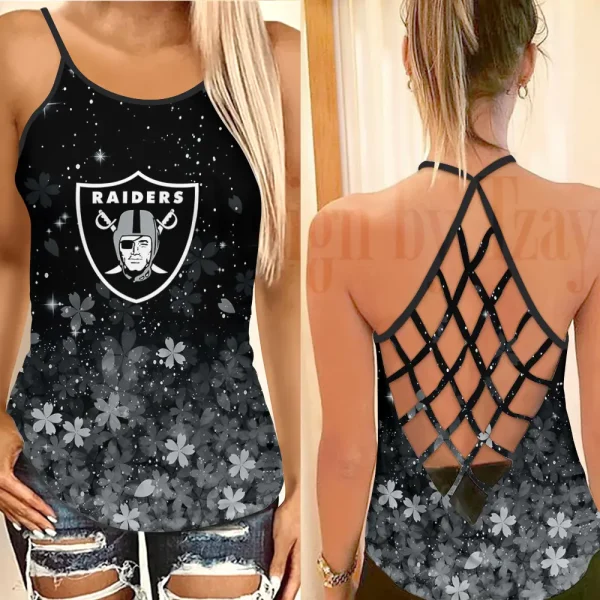 Las Vegas Raiders Summer Women Backless Tops Trending 2025 BGCCTANK299