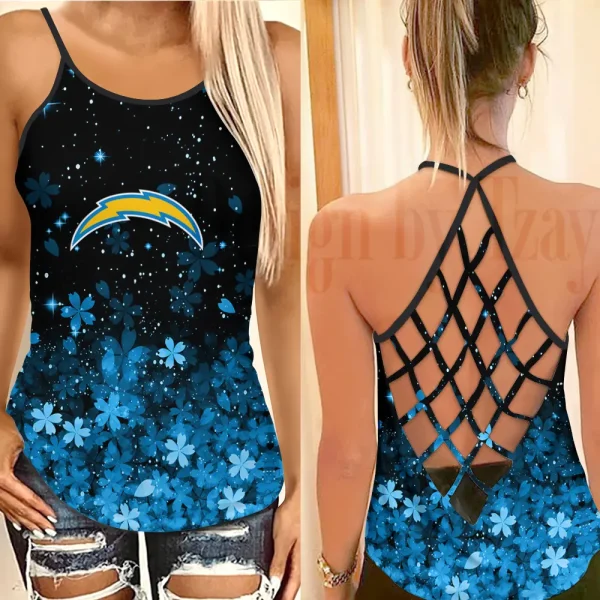 Los Angeles Chargers Summer Women Backless Tops Trending 2025 BGCCTANK300