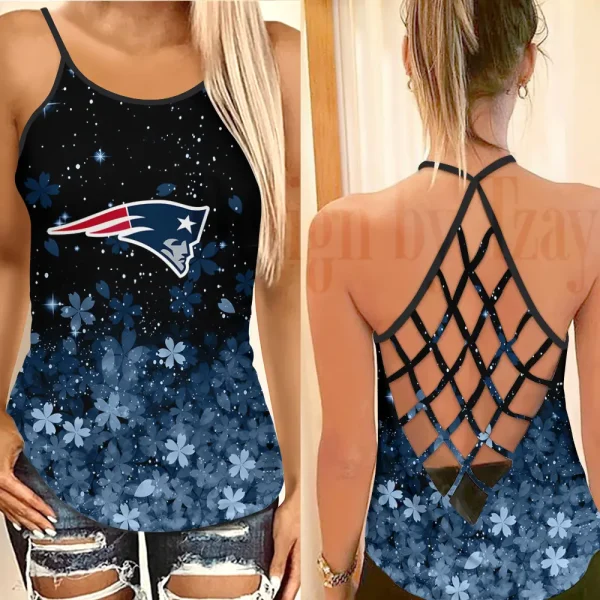 New England Patriots Summer Women Backless Tops Trending 2025 BGCCTANK304