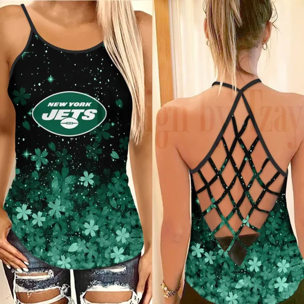 New York Jets Summer Women Backless Tops Trending 2025 BGCCTANK307