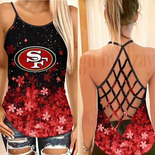 San Francisco 49ers Summer Women Backless Tops Trending 2025 BGCCTANK310