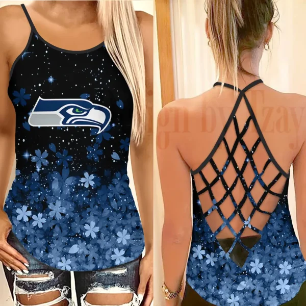 Seattle Seahawks Summer Women Backless Tops Trending 2025 BGCCTANK311