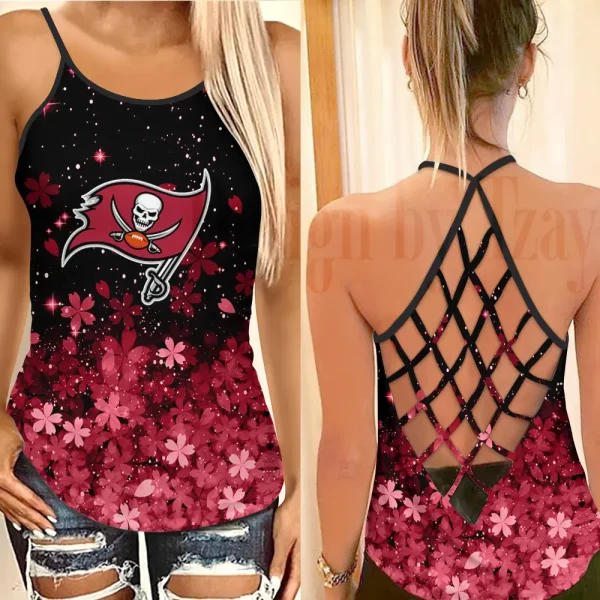 Tampa Bay Buccaneers Summer Women Backless Tops Trending 2025 BGCCTANK312