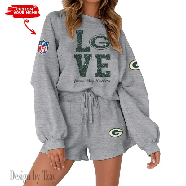 Green Bay Packers Fashionable Casual Women's Sweatsuit New 2025 SPTW2POSS108 - Image 4