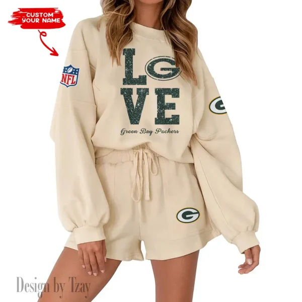 Green Bay Packers Fashionable Casual Women's Sweatsuit New 2025 SPTW2POSS108 - Image 6