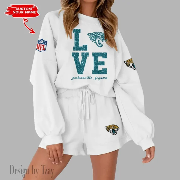 Jacksonville Jaguars Fashionable Casual Women's Sweatsuit New 2025 SPTW2POSS111 - Image 6