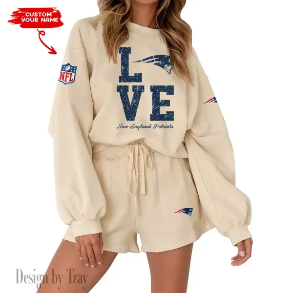 New England Patriots Fashionable Casual Women's Sweatsuit New 2025 SPTW2POSS118 - Image 6