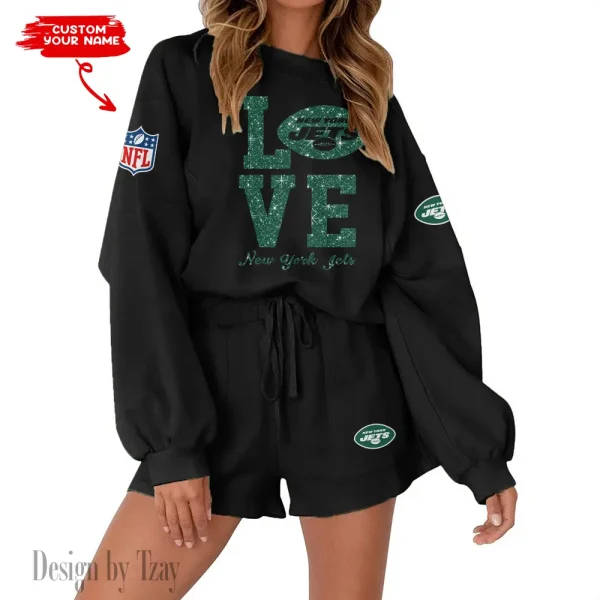 New York Jets Fashionable Casual Women's Sweatsuit New 2025 SPTW2POSS121 - Image 7