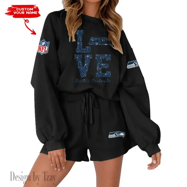 Seattle Seahawks Fashionable Casual Women's Sweatsuit New 2025 SPTW2POSS125