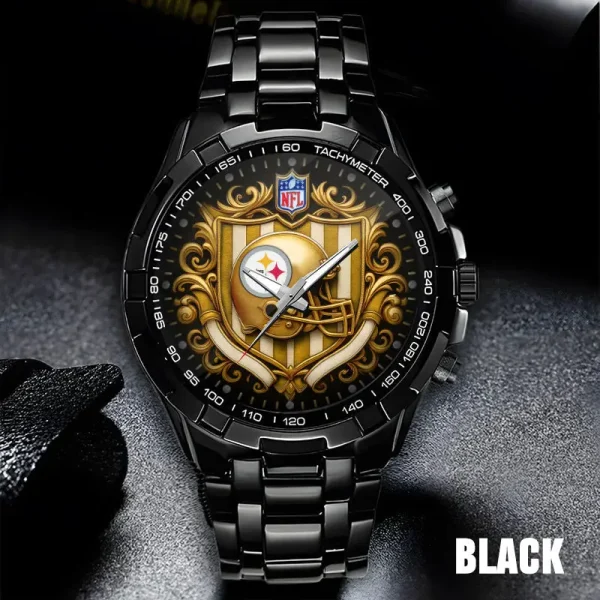 Pittsburgh Steelers Fashion Quartz Watch 2025 SPTMCW067 - Image 2