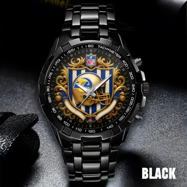 Los Angeles Rams Fashion Quartz Watch 2025 SPTMCW091 - Image 2