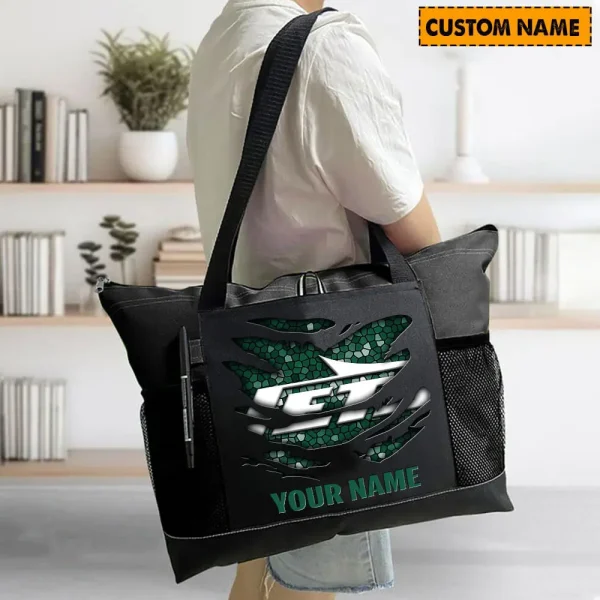 New York Jets Personalized Waterproof Mesh Tote Bag For Fan SPTPWTBF001
