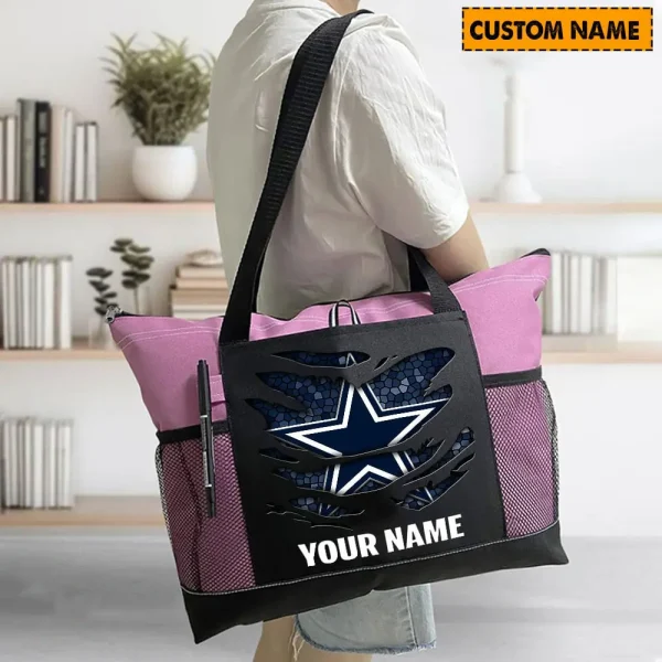 Dallas Cowboys Personalized Waterproof Mesh Tote Bag For Fan SPTPWTBF002 - Image 8