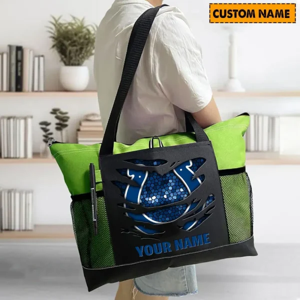 Indianapolis Colts Personalized Waterproof Mesh Tote Bag For Fan SPTPWTBF005 - Image 5