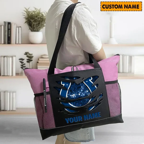 Indianapolis Colts Personalized Waterproof Mesh Tote Bag For Fan SPTPWTBF005 - Image 6