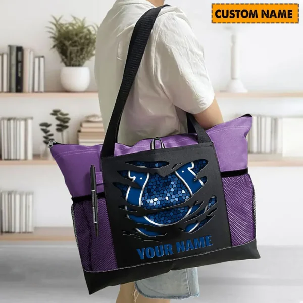Indianapolis Colts Personalized Waterproof Mesh Tote Bag For Fan SPTPWTBF005 - Image 8