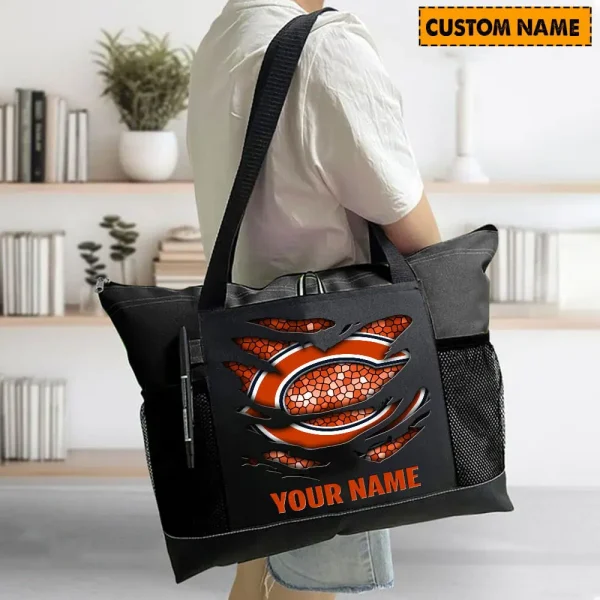 Chicago Bears Personalized Waterproof Mesh Tote Bag For Fan SPTPWTBF006 - Image 8