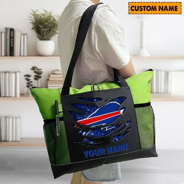 Buffalo Bills Personalized Waterproof Mesh Tote Bag For Fan SPTPWTBF009 - Image 7