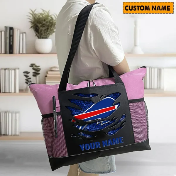 Buffalo Bills Personalized Waterproof Mesh Tote Bag For Fan SPTPWTBF009 - Image 8