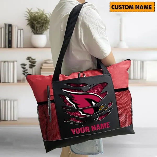 Arizona Cardinals Personalized Waterproof Mesh Tote Bag For Fan SPTPWTBF011 - Image 4