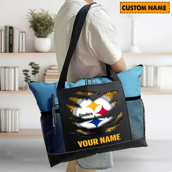 Pittsburgh Steelers Personalized Waterproof Mesh Tote Bag For Fan SPTPWTBF013