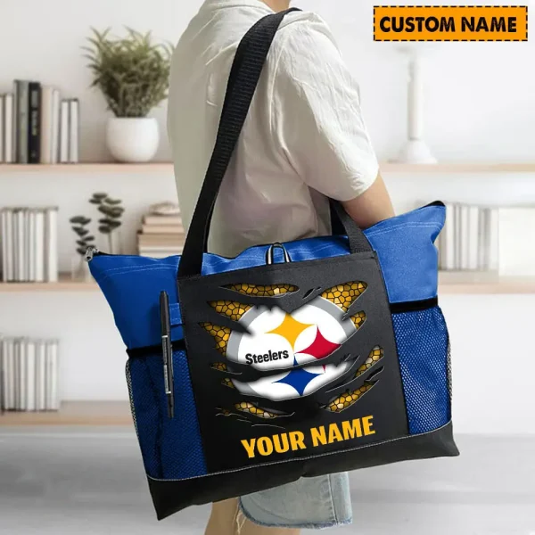 Pittsburgh Steelers Personalized Waterproof Mesh Tote Bag For Fan SPTPWTBF013 - Image 2