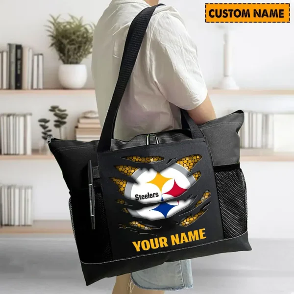 Pittsburgh Steelers Personalized Waterproof Mesh Tote Bag For Fan SPTPWTBF013 - Image 8