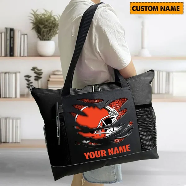 Cleveland Browns Personalized Waterproof Mesh Tote Bag For Fan SPTPWTBF016