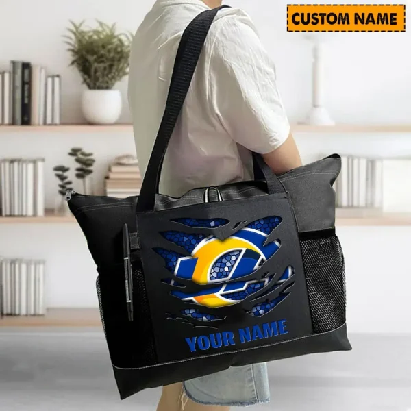 Los Angeles Rams Personalized Waterproof Mesh Tote Bag For Fan SPTPWTBF019 - Image 3