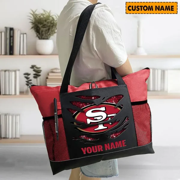 San Francisco 49ers Personalized Waterproof Mesh Tote Bag For Fan SPTPWTBF022