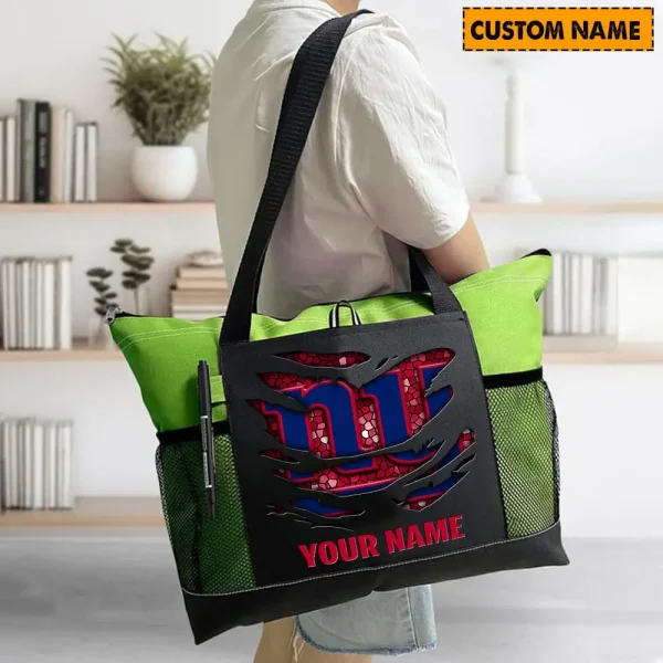 New York Giants Personalized Waterproof Mesh Tote Bag For Fan SPTPWTBF023 - Image 3