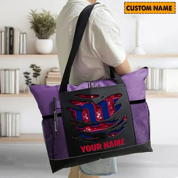 New York Giants Personalized Waterproof Mesh Tote Bag For Fan SPTPWTBF023 - Image 6