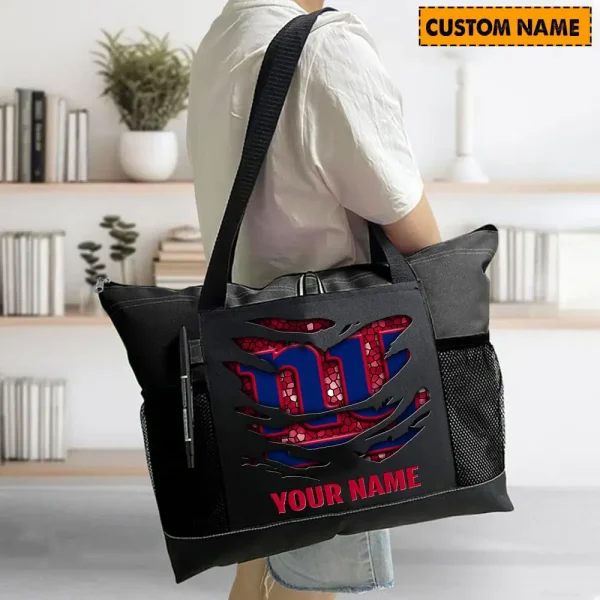 New York Giants Personalized Waterproof Mesh Tote Bag For Fan SPTPWTBF023 - Image 7