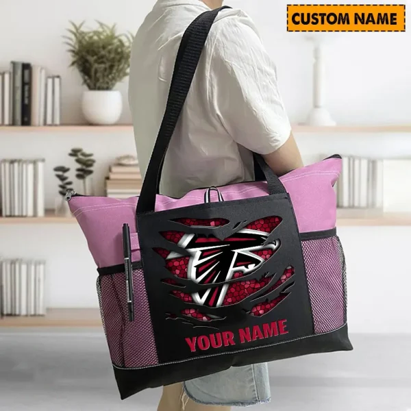 Atlanta Falcons Personalized Waterproof Mesh Tote Bag For Fan SPTPWTBF024